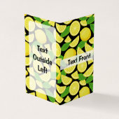Lemon Background Visitenkarten (Vorderseite)