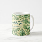 Lemon Balm Tee Design AI Art Kaffeetasse (VorderseiteRechts)
