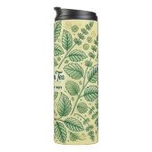 Lemon Balm Tee Design AI Art Thermosbecher (Nach rechts gedreht)