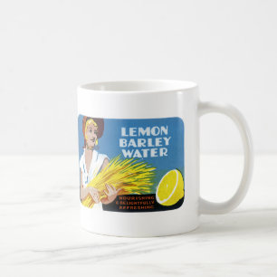 Lemon Barley Water Label Kaffeetasse
