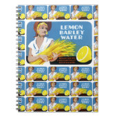 Lemon Barley Water Label Multiprint Notizblock (Vorderseite)