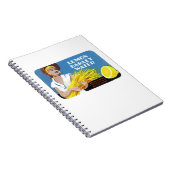 Lemon Barley Water Label Notizblock (Rechte Seite)