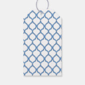 Lemon-Baumkronen-Oberteil in blau-weiß Topf Gesche Geschenkanhänger (Rückseite)