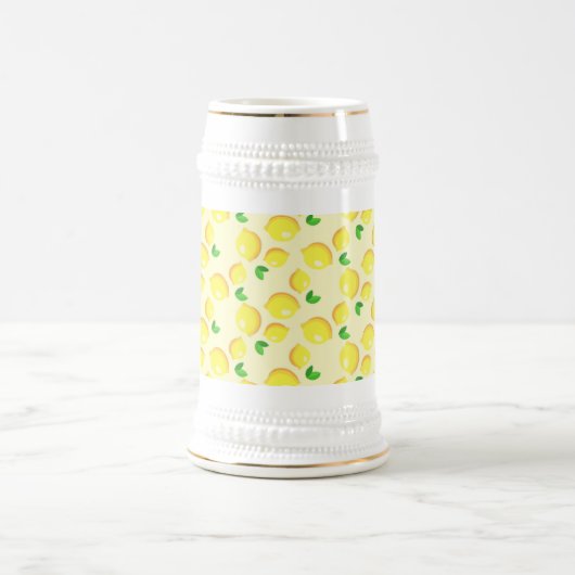 Lemon Beer Stein Bierglas (Mittel)