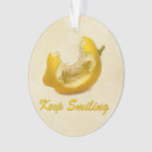 Lemon - Behalt Lächeln Ornament (Vorderseite)