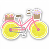 Lemon Bike Aufkleber (Vorderseite)