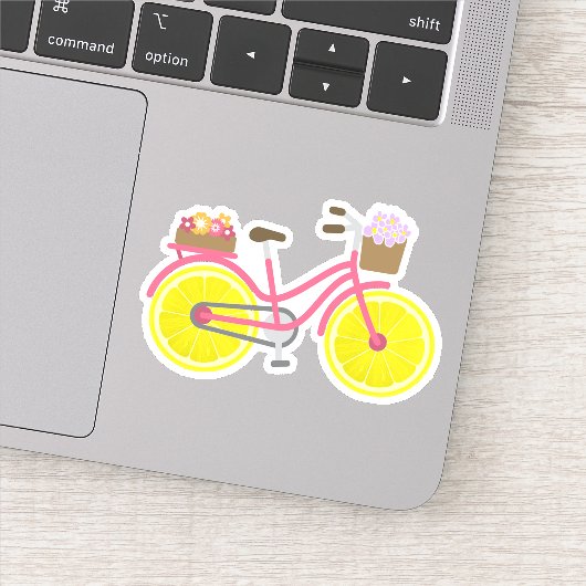 Lemon Bike Sticker (Detail)