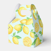 Lemon Birthday Danke Geschenkschachtel (Rückseite)