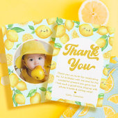 Lemon Birthday Dankeskarte