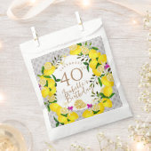 Lemon Birthday Geschenktütchen (Ausgeschnitten)