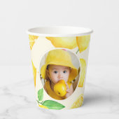Lemon Birthday Pappbecher (Rückseite)