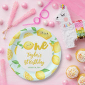Lemon Birthday Pappteller (Party)