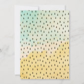 Lemon Birthday Watercolor Lemondrop Birthday Boy Einladung (Rückseite)