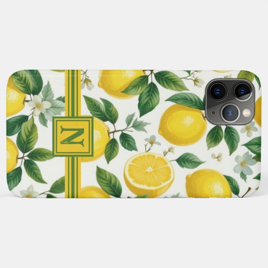 Lemon Bliss Case-Mate iPhone Hülle (Rückseite (Horizontal))