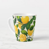 Lemon Bliss Espresso Cups Milchtasse (Linke Ecke)