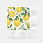 Lemon Bliss Serviette (Vorderseite)