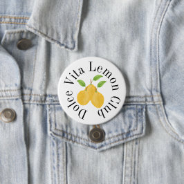 Lemon Bloom Collection Button