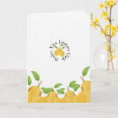 Lemon Bloom Collection Geburtstag Karte (Gelbe Blume)