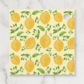 Lemon Bloom Collection Geschenkanhänger (Rückseite)