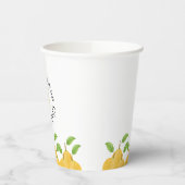 Lemon Bloom Collection Pappbecher (Links)