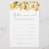 Lemon Bloral Wo waren wir Brautparty (Vorderseite)