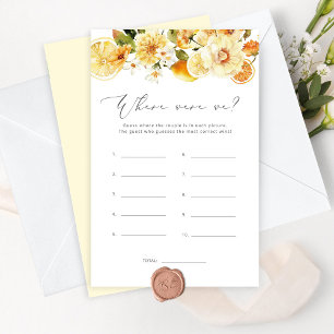 Lemon Bloral Wo waren wir Brautparty