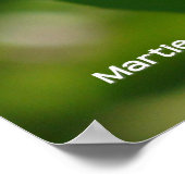 Lemon Blossom Bee (2) Poster (Ecke)