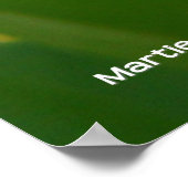 Lemon Blossom Bee (3) Poster (Ecke)