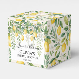 Lemon Blossom Brautparty Geschenkschachtel