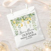Lemon Blossom Brautparty Geschenktütchen (Ausgeschnitten)