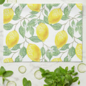 Lemon Blossom Geschirrtuch (Gefaltet)