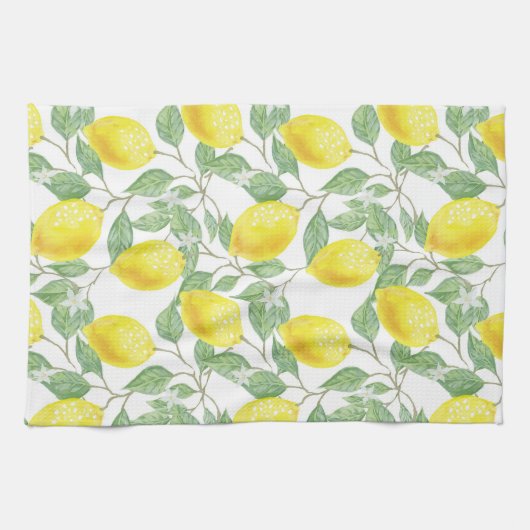 Lemon Blossom Geschirrtuch (Horizontal)