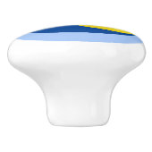 Lemon Blossom Keramikknauf (Seitenansicht)