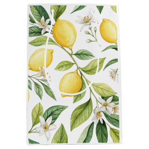 Lemon Blossom Mittlere Geschenktüte