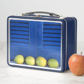 Lemon Blue Window Metal lunch box (Beispiel)