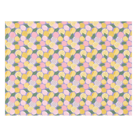 Lemon blüht Schürze Kaffee Tasse Packpapier Tischdecke (Vorderseite (Horizontal))