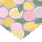 Lemon blüht Schürze Kaffee Tasse Packpapier Tischdecke (Schrägansicht)