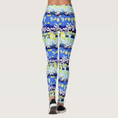 Lemon Blume Leggings (Rückseite)