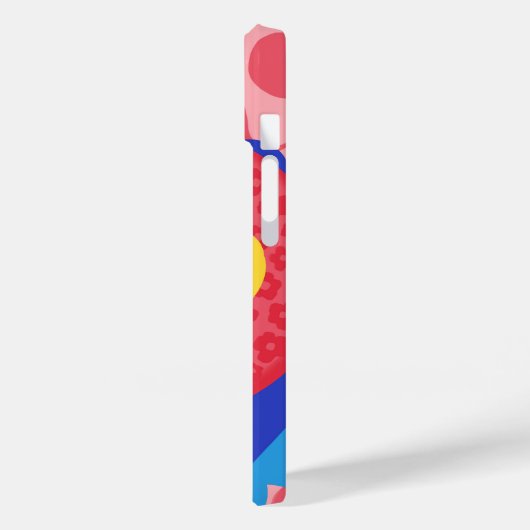 Lemon Blume Plate Case-Mate iPhone Hülle (Rückseite / Links)