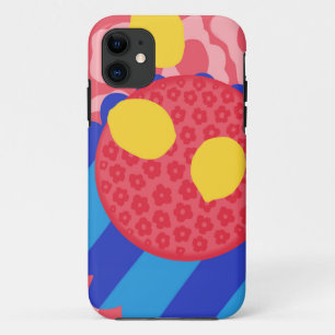 Lemon Blume Plate Case-Mate iPhone Hülle