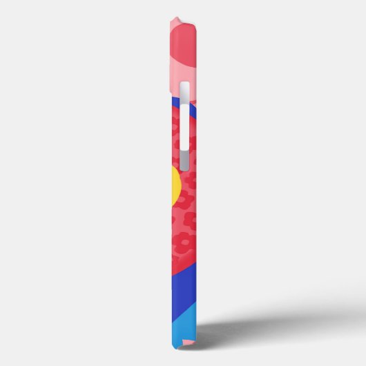 Lemon Blume Plate Case-Mate iPhone Hülle (Rückseite / Links)