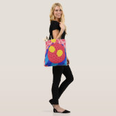 Lemon Blume Plate Tasche (Am Model)