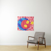 Lemon Blume Plate Wandteppich (Beispiel (Horizontal))