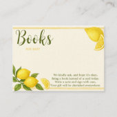 Lemon Books for Baby Card Begleitkarte (Vorderseite)