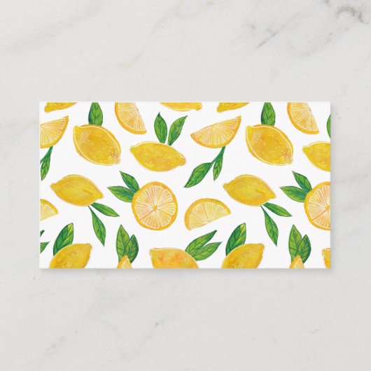 Lemon Books for Baby Shooter Begleitkarte (Rückseite)