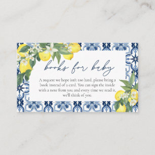 Lemon Books for Baby Shooting Card Begleitkarte