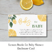 Lemon Books for Baby Shooting Enclosure Card Begleitkarte