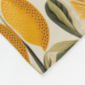 Lemon Botanical Grove Fleecedecke (Ecke)