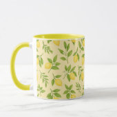 Lemon Botanical-Kombination  Tasse (Links)