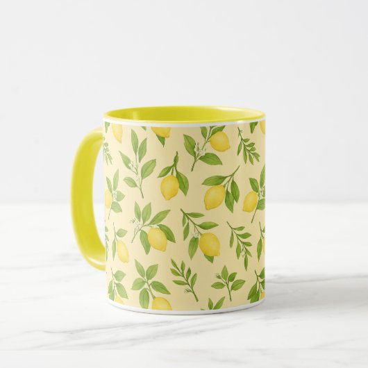 Lemon Botanical-Kombination  Tasse (Vorderseite Links)
